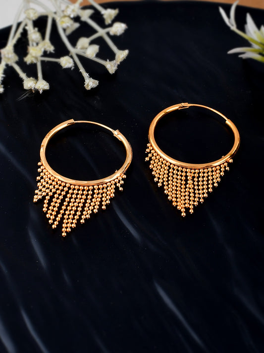 Gold Plated Hoop Earrings for Women Online