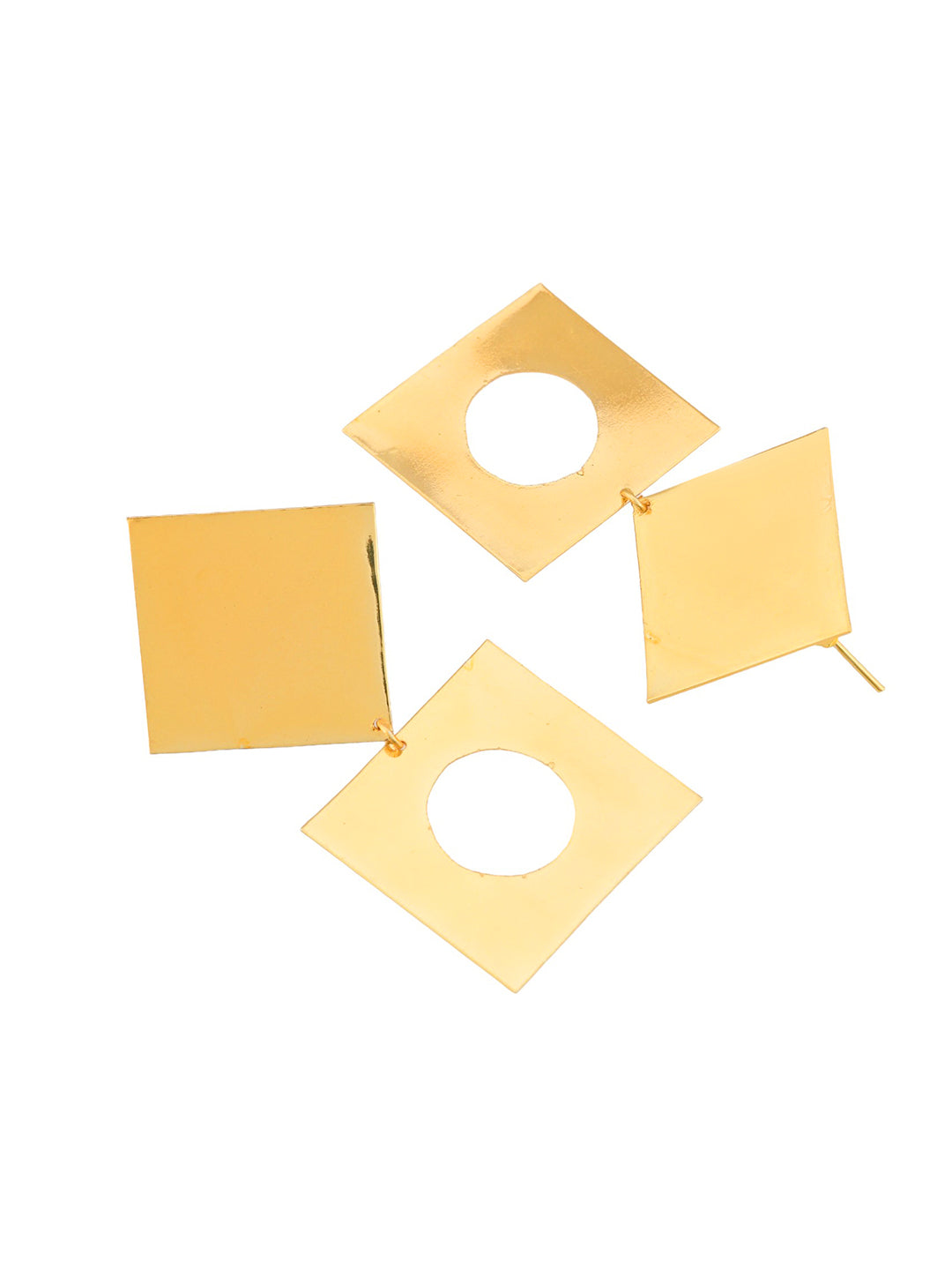 Trending Gold Tone Long Drop Earrings For Women