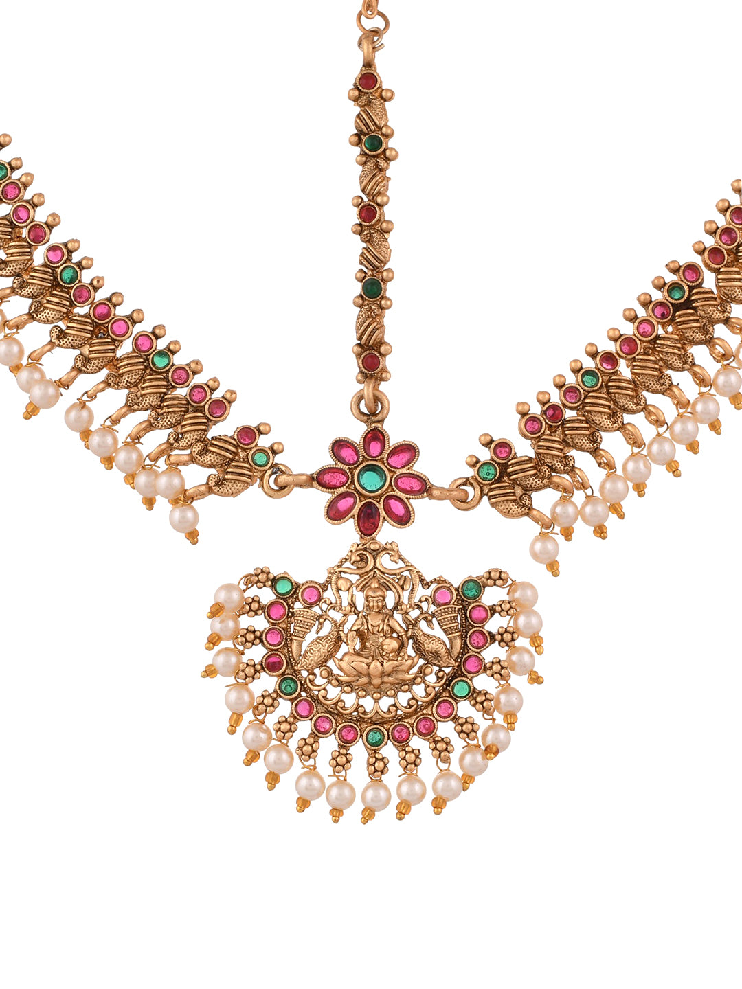 South Indian Bridal Temple Matha Patti With Mangtika