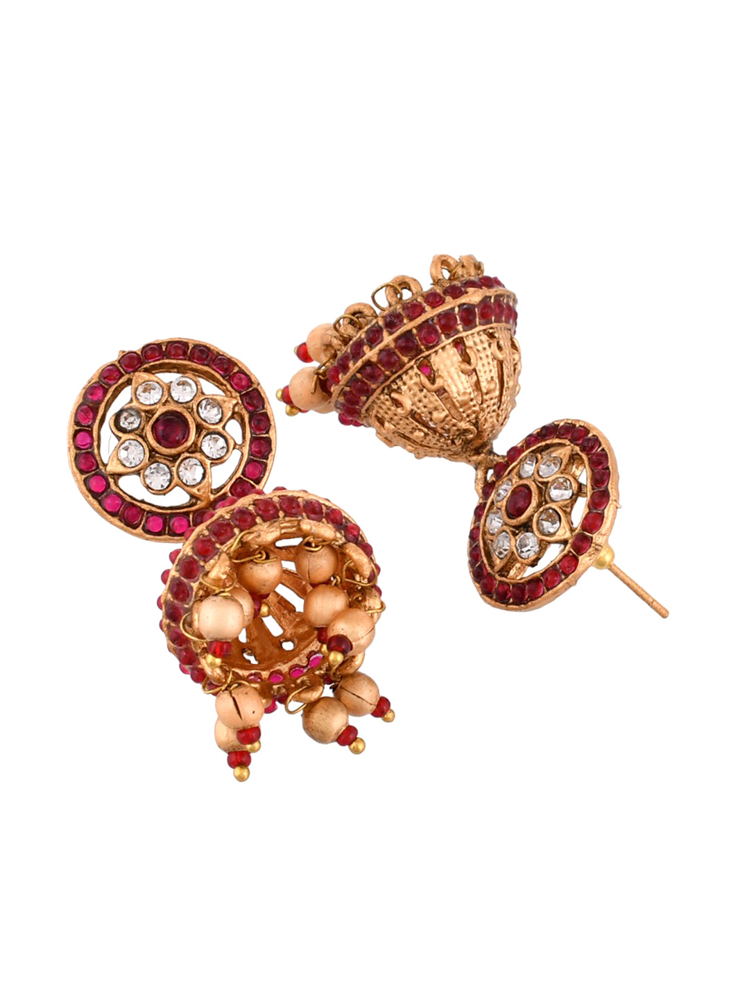 Gold plated south indian temple jewelleryset