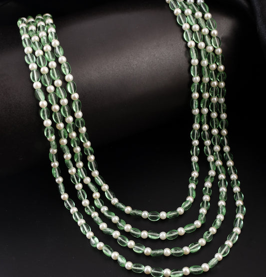 Pearl Bead Long Layered Necklaces for Women Online