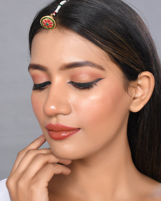 Gold Plated Rajputi Traditional Borla Head Jewellery for Women Online