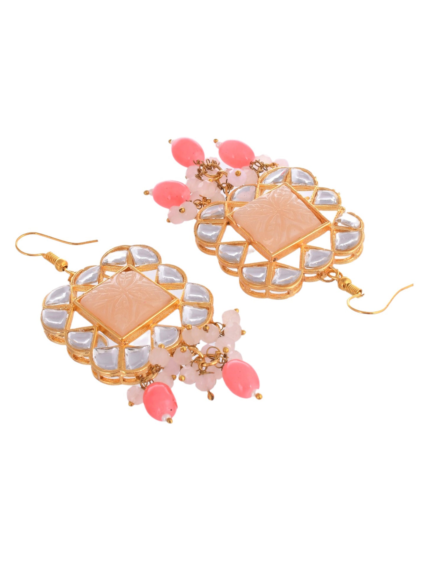 Long layered kundan jewellery set