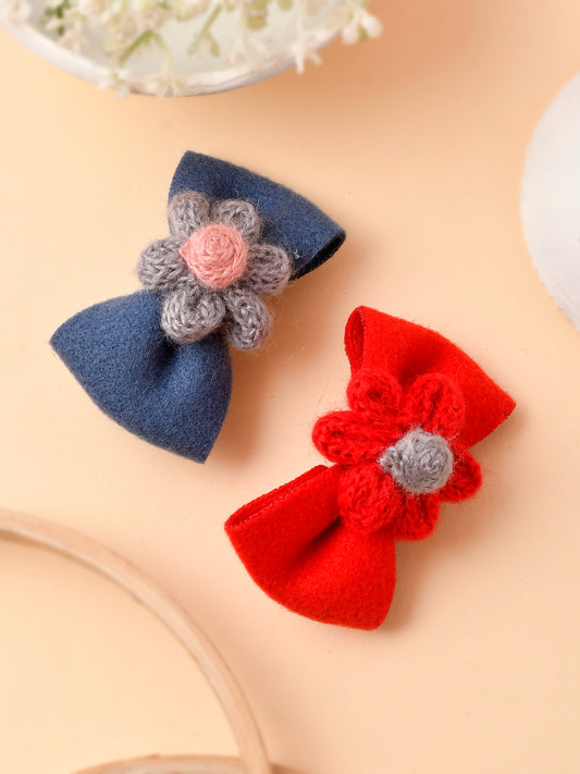 Set of 2 Bow Hair Accessory Set Online