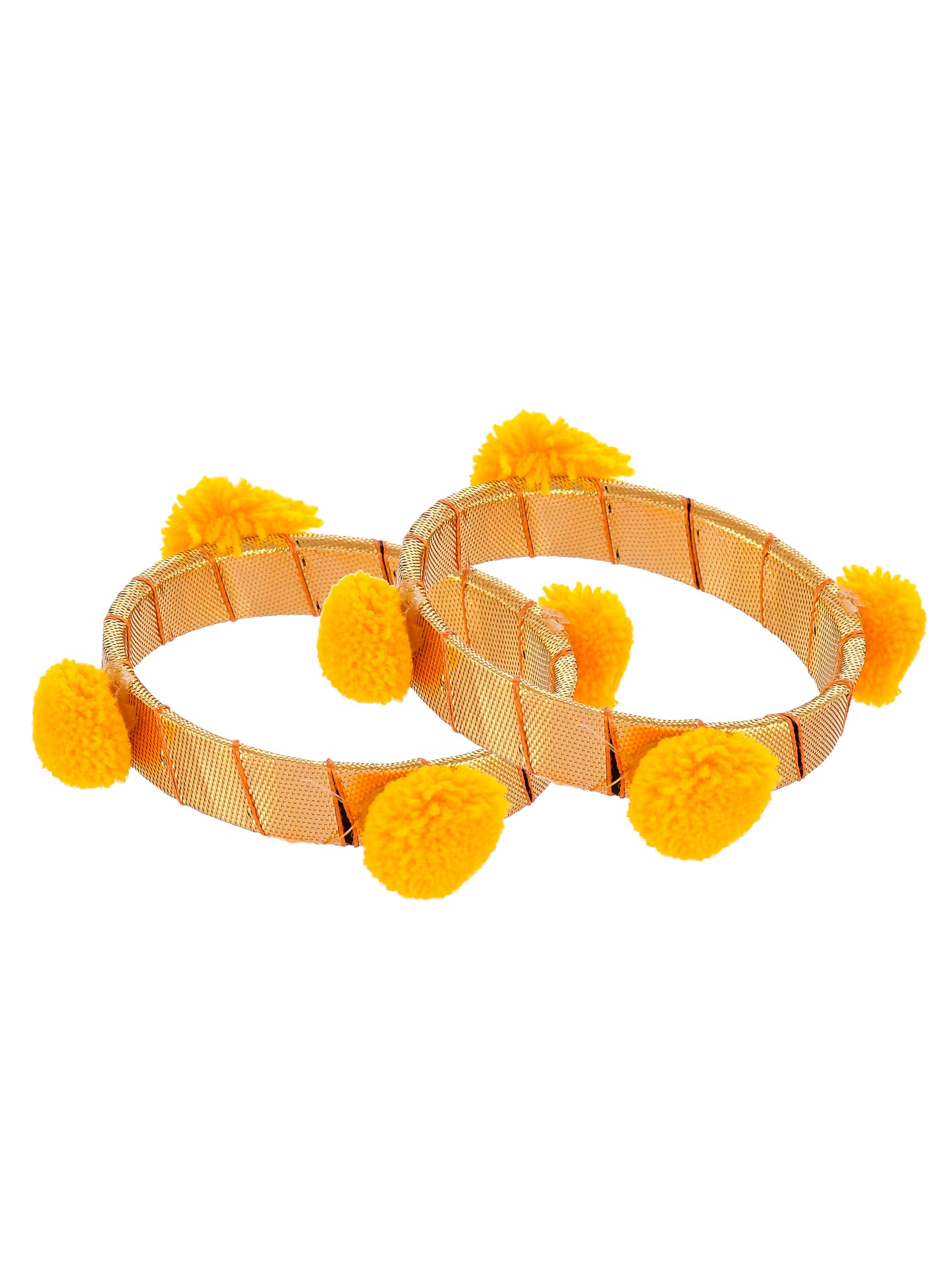 Haldi Artificial Flower Jewellery Set
