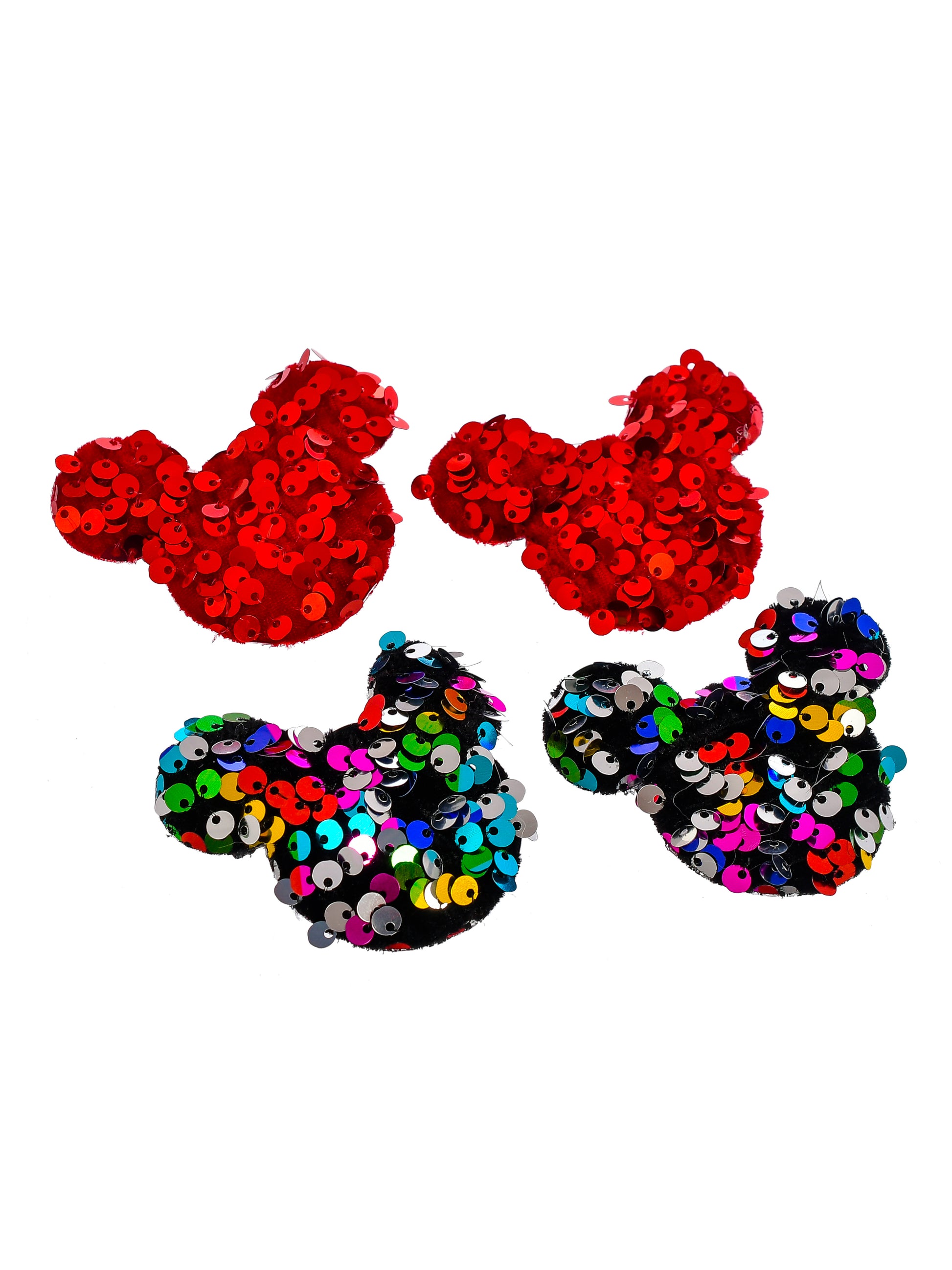 Set of 4 Mickey Mouse Sequines Pin