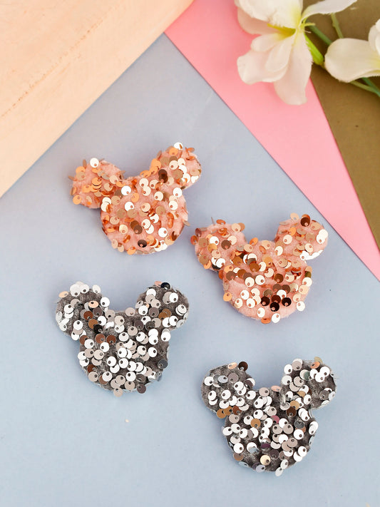 Set of 4 Mickey Hair Pin - Hair Accessories for Women Online