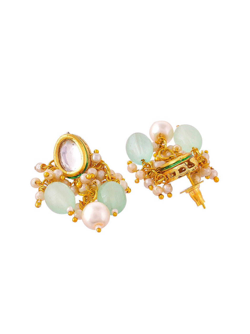 Traditional Pearl Layered Long Jewellery Set For Women