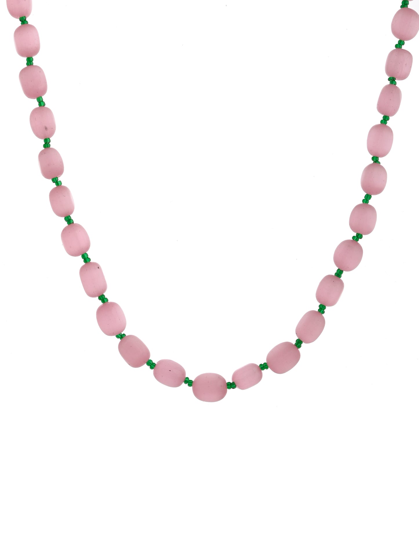 Pink Beads Necklace | Ethnic Jewellery For Women