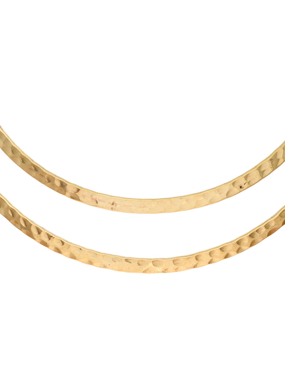 Hammered | Western | Gold Collar Necklace For Women