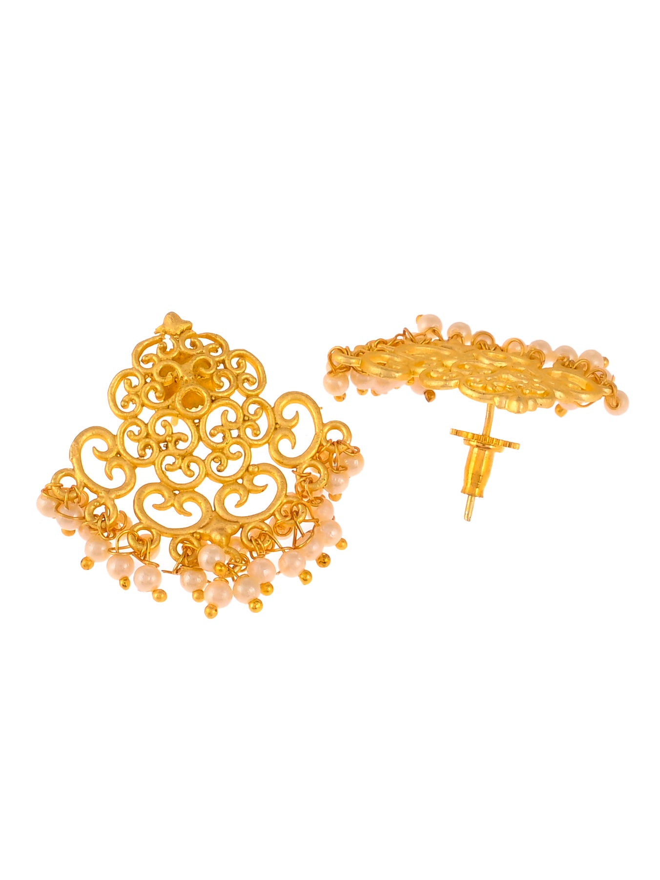 Gold Plated Traditional stud earrings