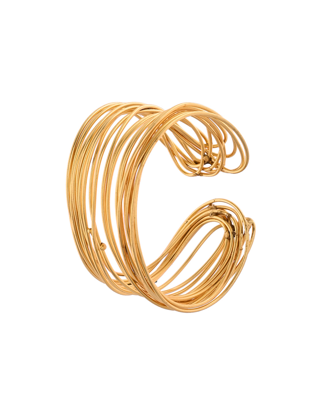 Gold Tone Open Cuff Bracelet | Women’s Fashion Jewellery For Women