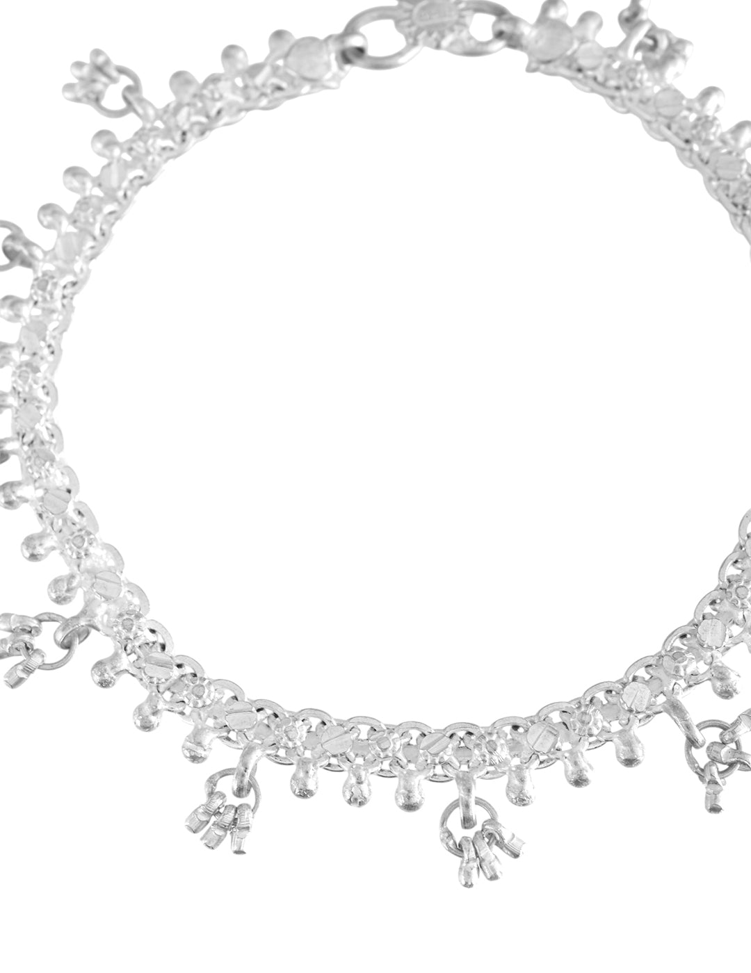 Traditional Silver Ghungroo Anklet For Women | Traditional & Party Wear Payal