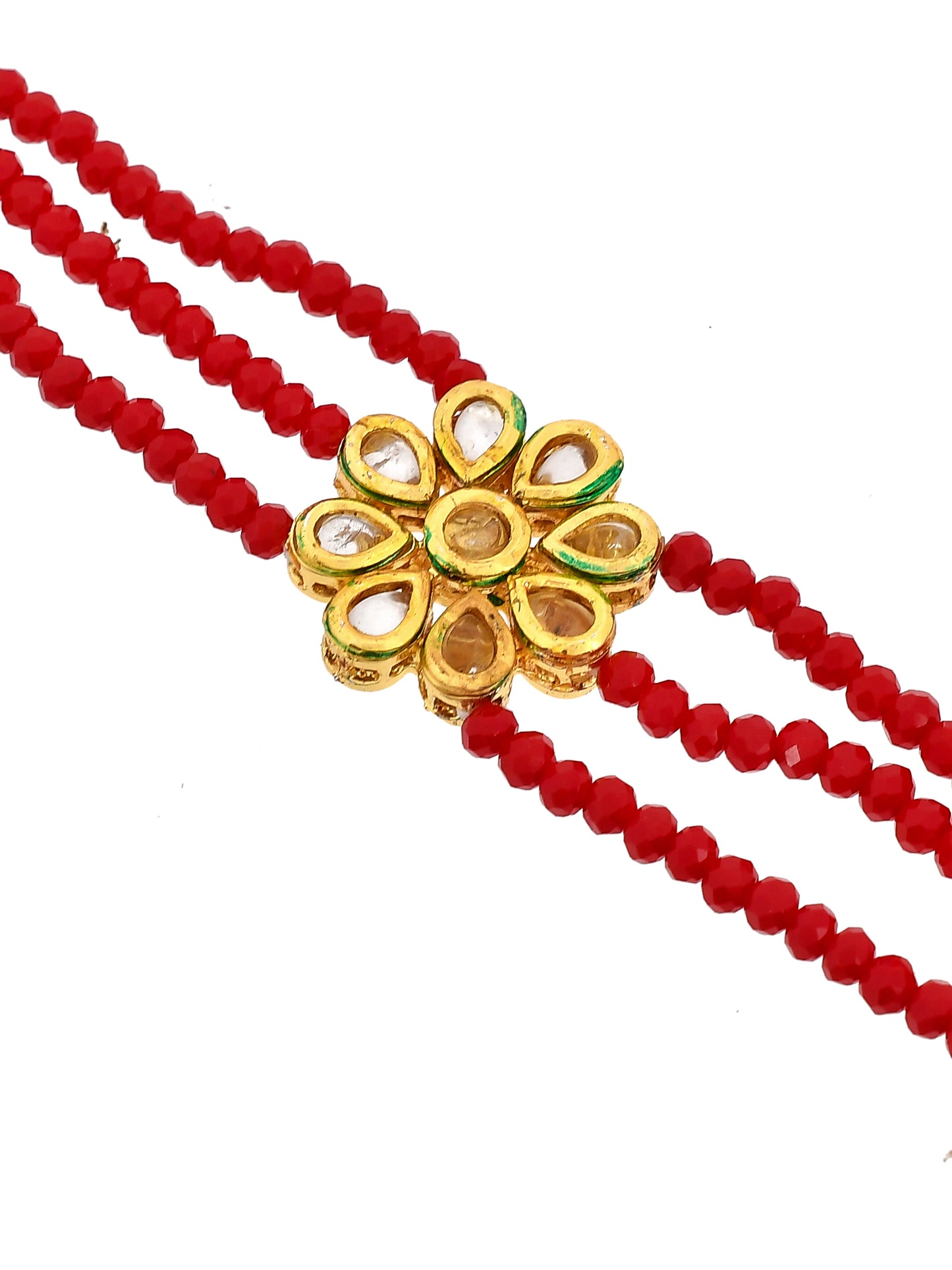 Traditional Kundan | Floral Bracelet For Women