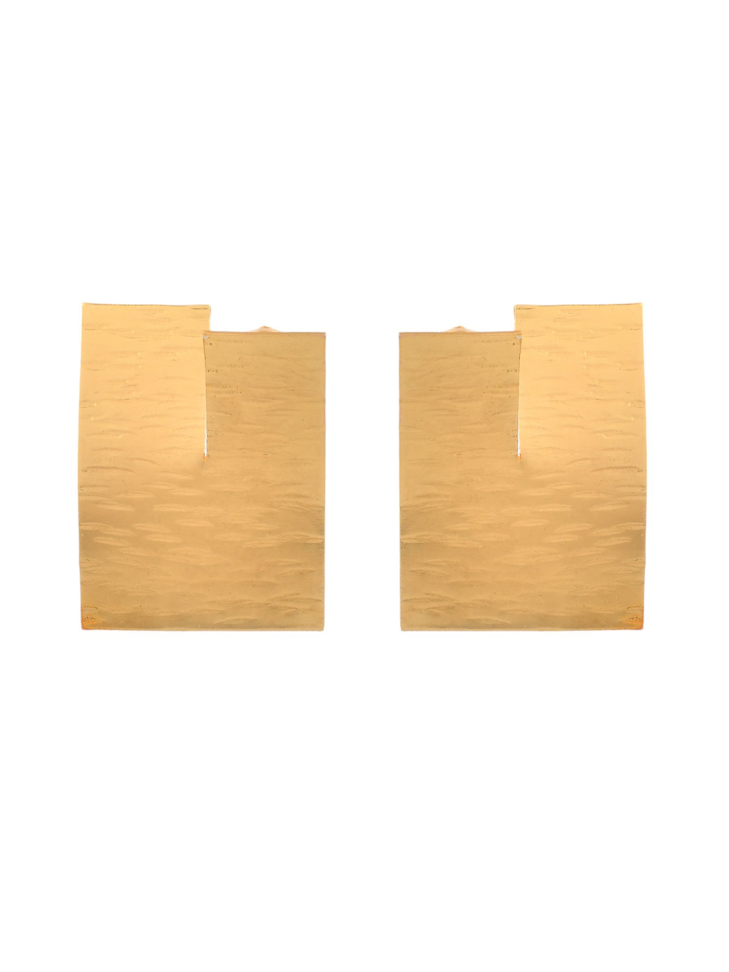 Elegant Gold Square Earrings