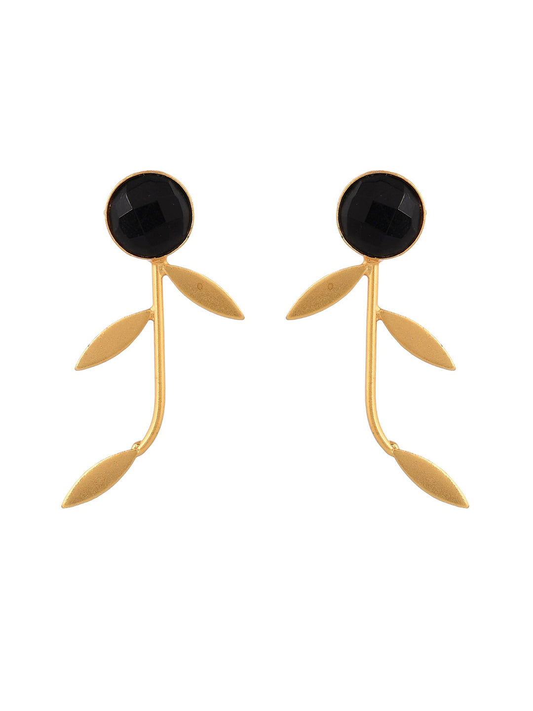 gold plated drop earring