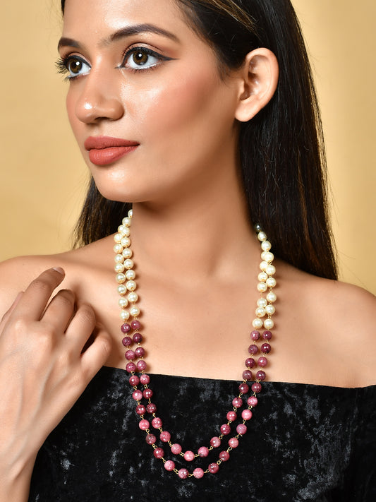 Semi Precious Beads and Pearl Necklaces - Necklaces for Women Online