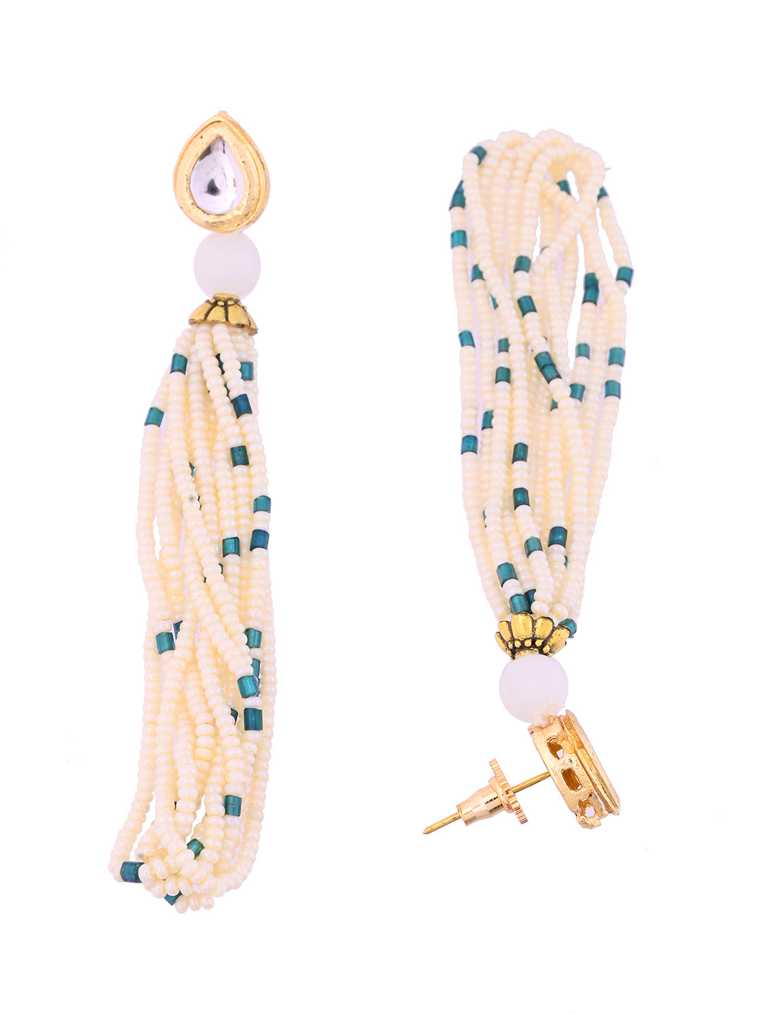 Traditional Beaded Necklace & Jewellery Set For Women