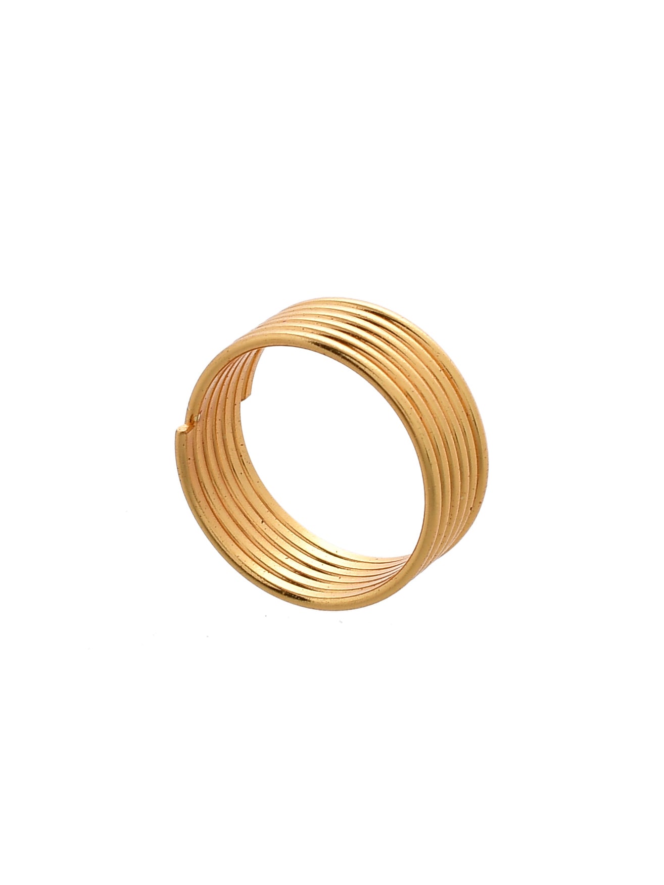 Set of 2 Silver Gold Toe Rings