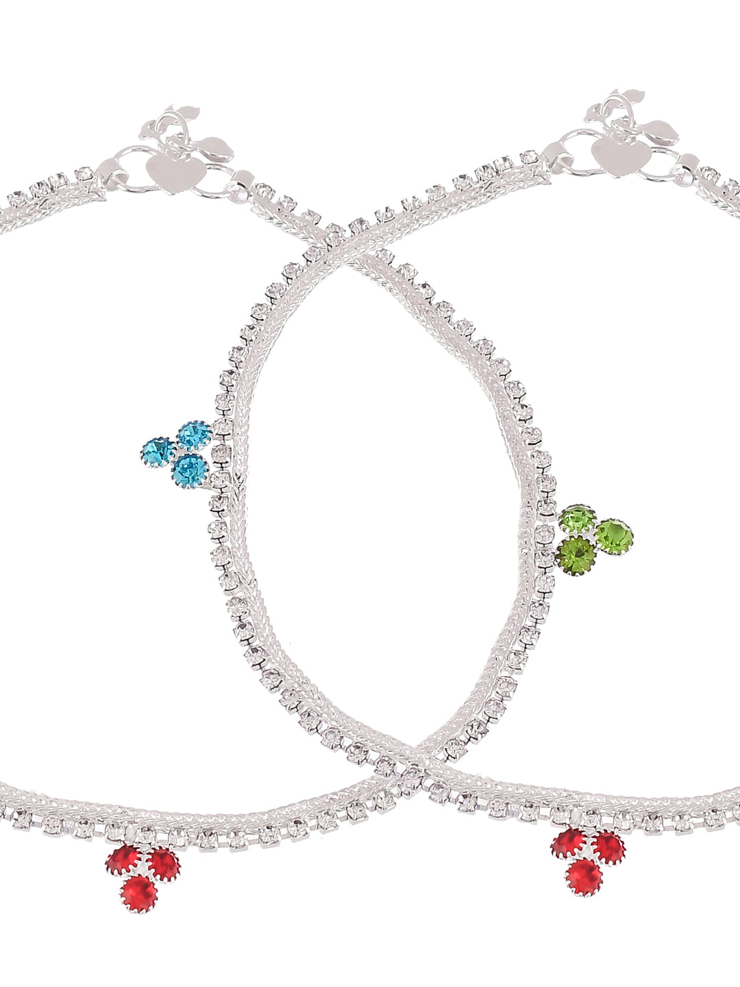 Multistone cz Delicate Fauzia Anklet