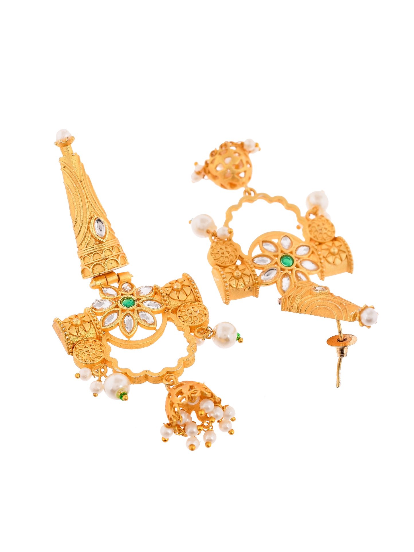 Long traditional Jhumki Earrings