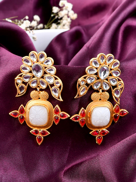 Small Kundan Earrings for Women Online