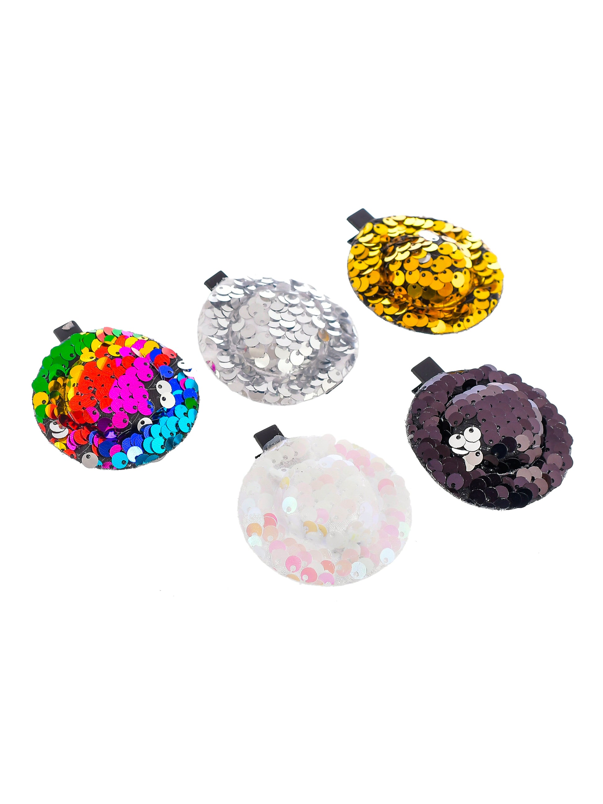 Set of 5 sequin Hat Hair accessory