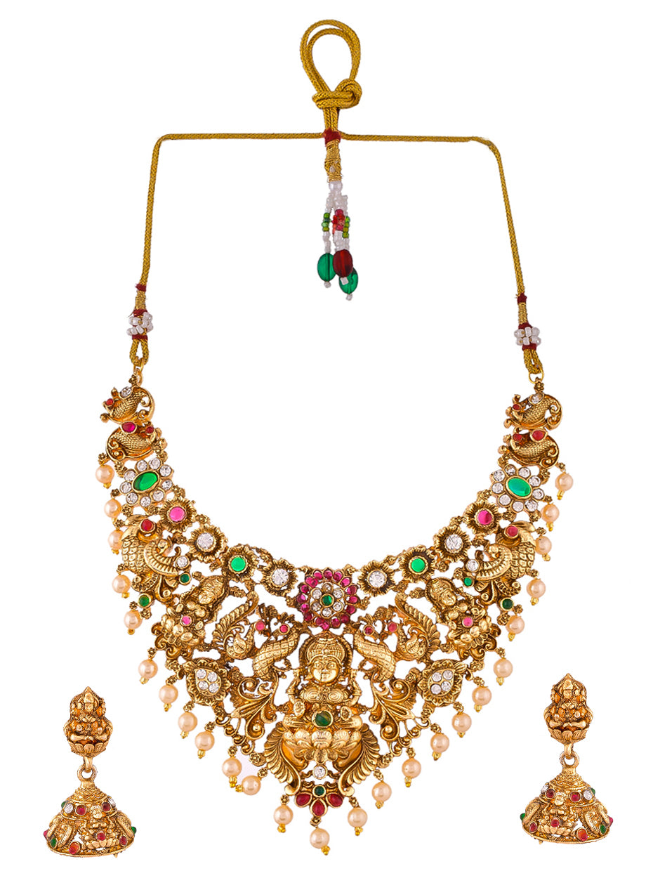 South Indian Temple Jewellery Set