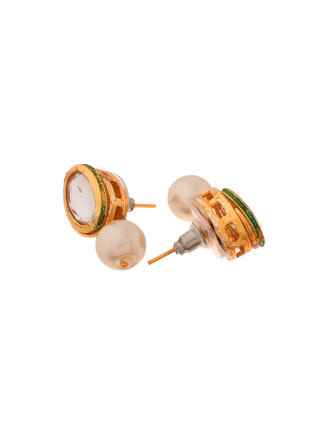 White Pearl Layered Choker Jewelery Set