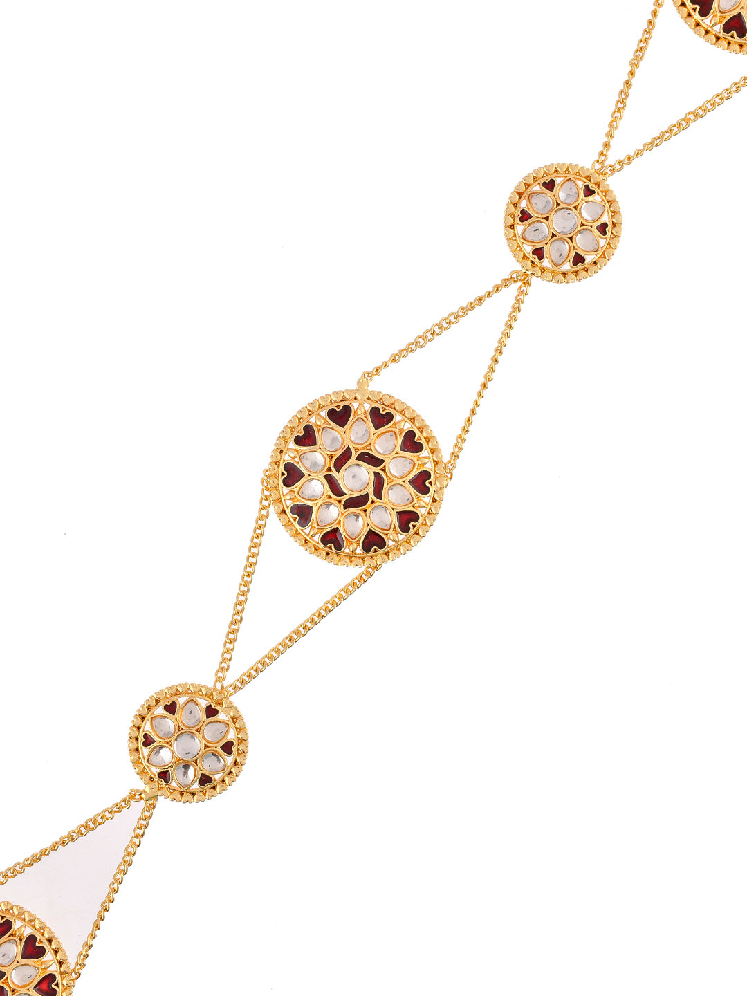 Ethnic Kundan Head Chain
