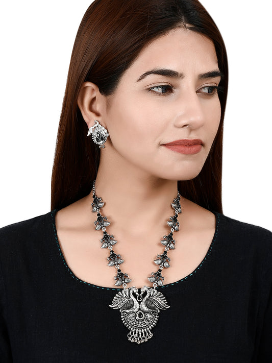 Oxidised Silver Plated Necklaces for Women Online