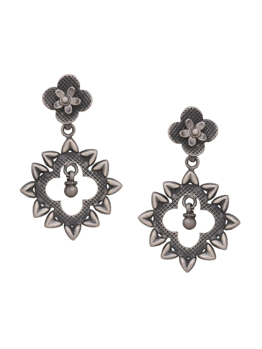Geomatrical Sterling Silver Earrings for Women Online