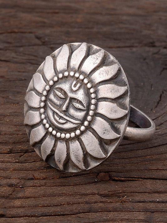 Handmade 925 Silver Sun Antique 925 Silver Rings for Women Online