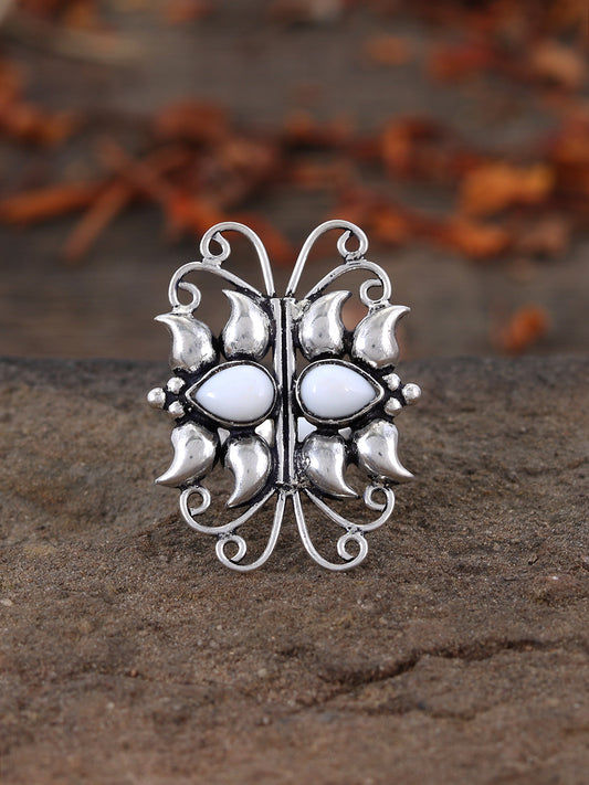Sterling Silver Butterfly Moonstone 925 Silver Rings for Women Online