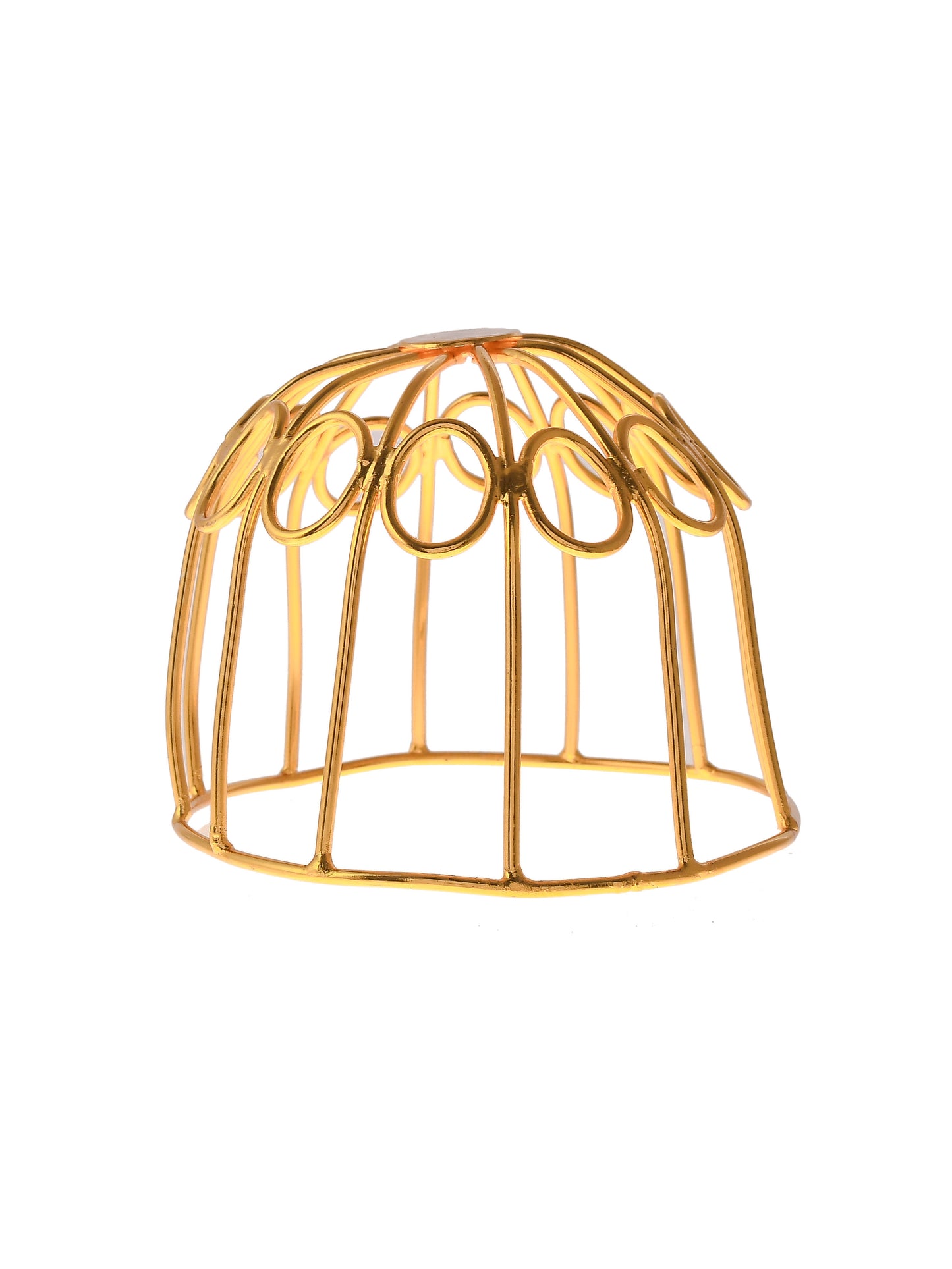 Designer Gold Plated Juda Bun Cover Hair Accessory