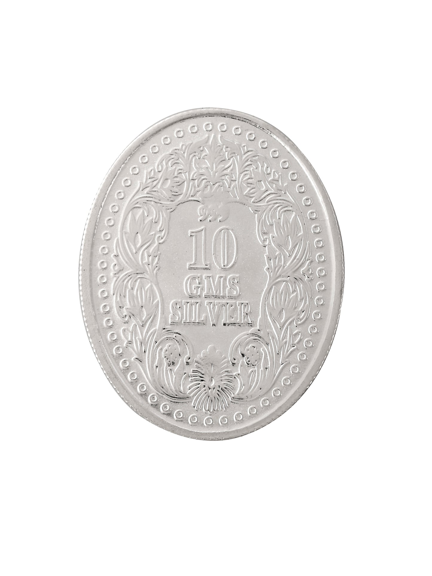 10 Grams Queen Victoria Oval Shaped 999 Sterling Silver Coin