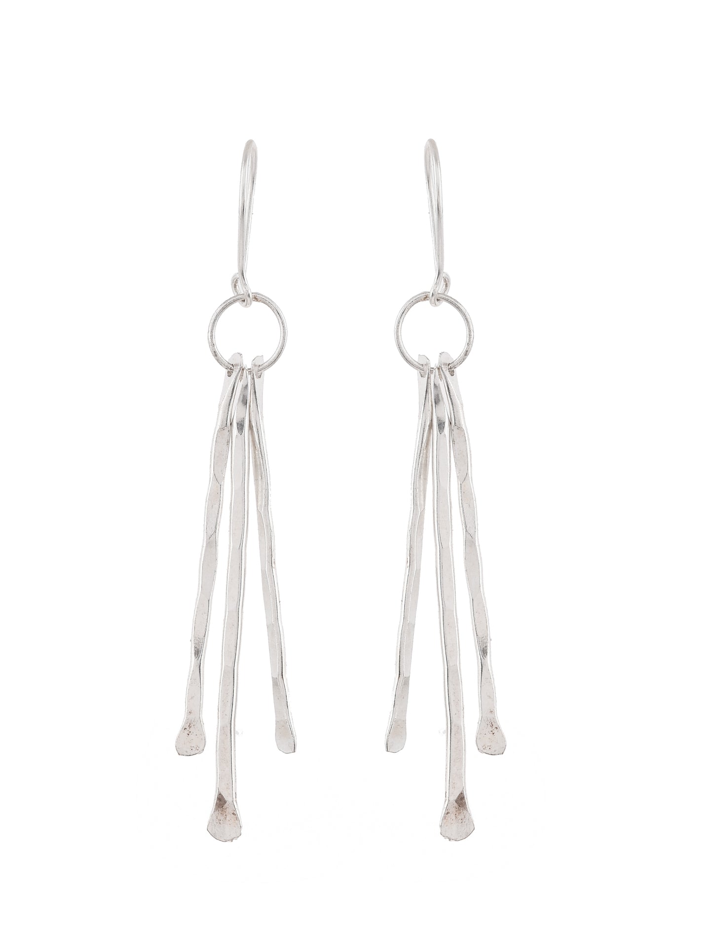 Silver Plated Western Necklace Earrings Set