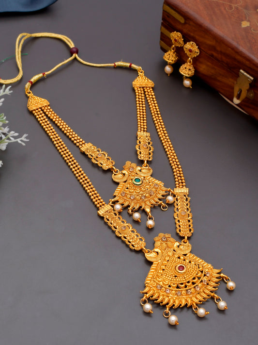 South Indian Layered Temple Jewellery Sets for Women Online