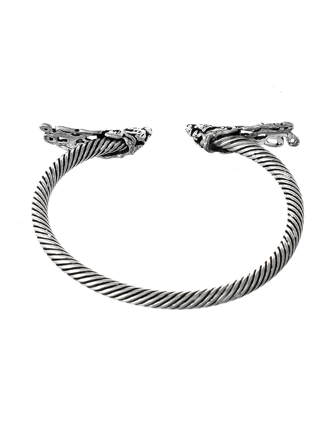 Girls Silver Bracelet For Casual Wear