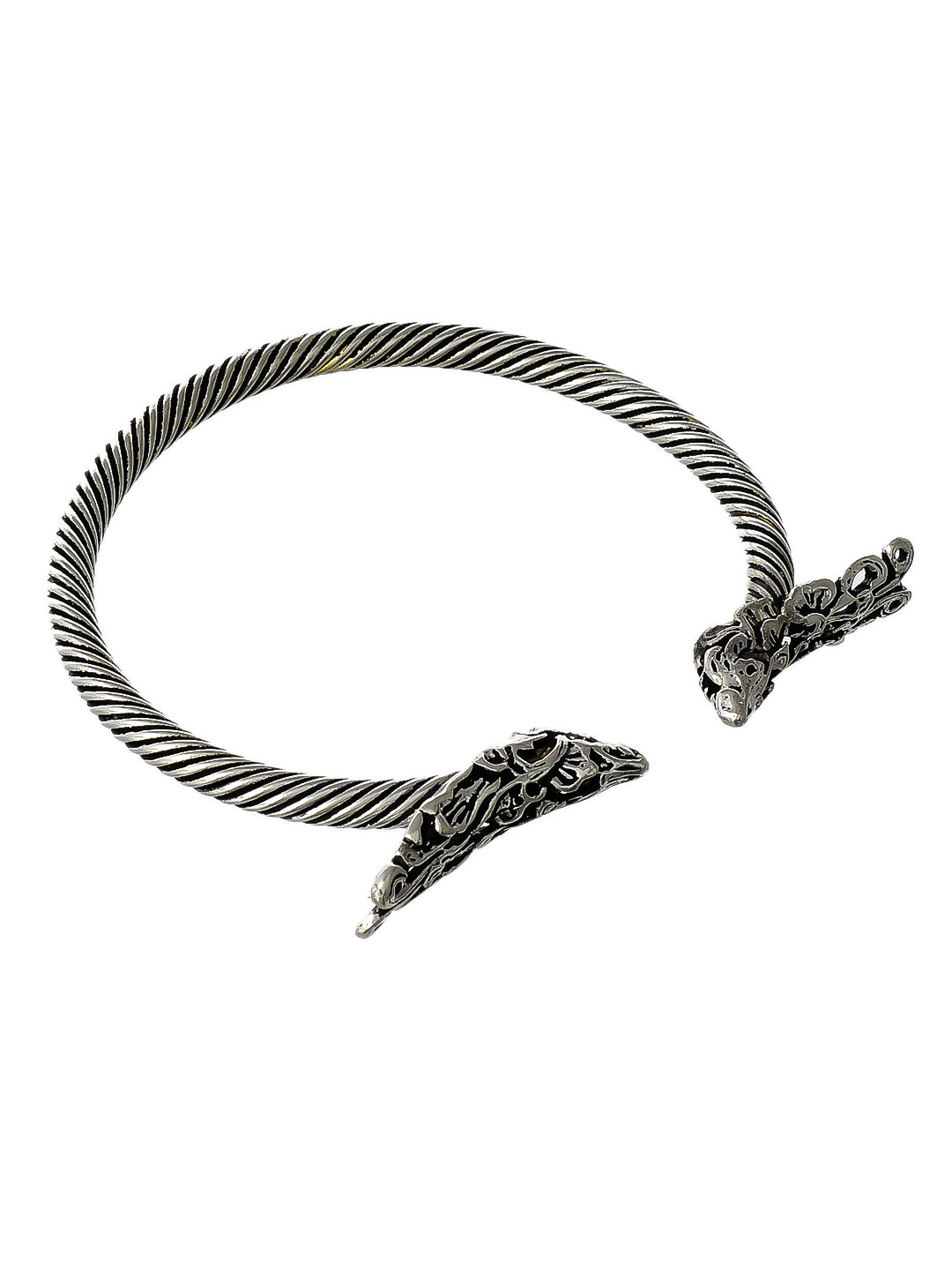Girls Silver Bracelet For Casual Wear