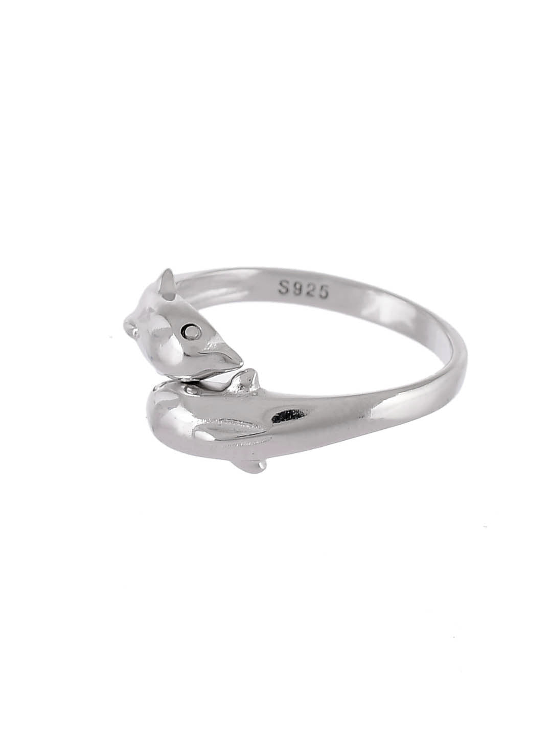 Fede Fish Silver Ring