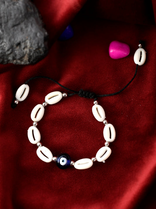 Women White Natural Sea Shell Kodi Beaded Bracelets for Women Online
