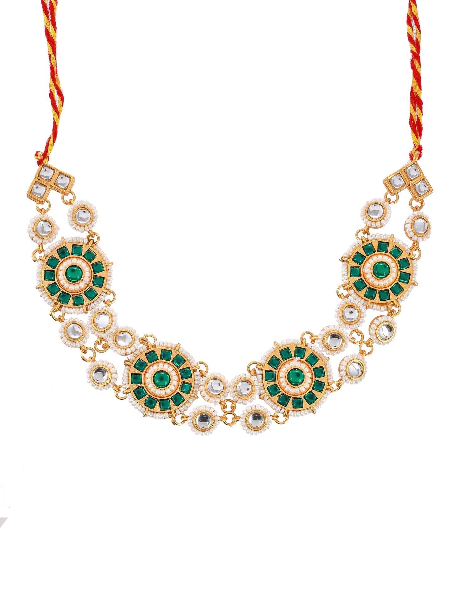 Traditional ethnic Gold Plated Kundan Matha Patti marwari mehri hair jewellery