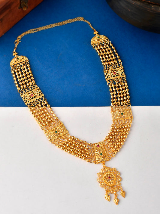 Gold Plated Layered Gold Plated Necklaces for Women Online