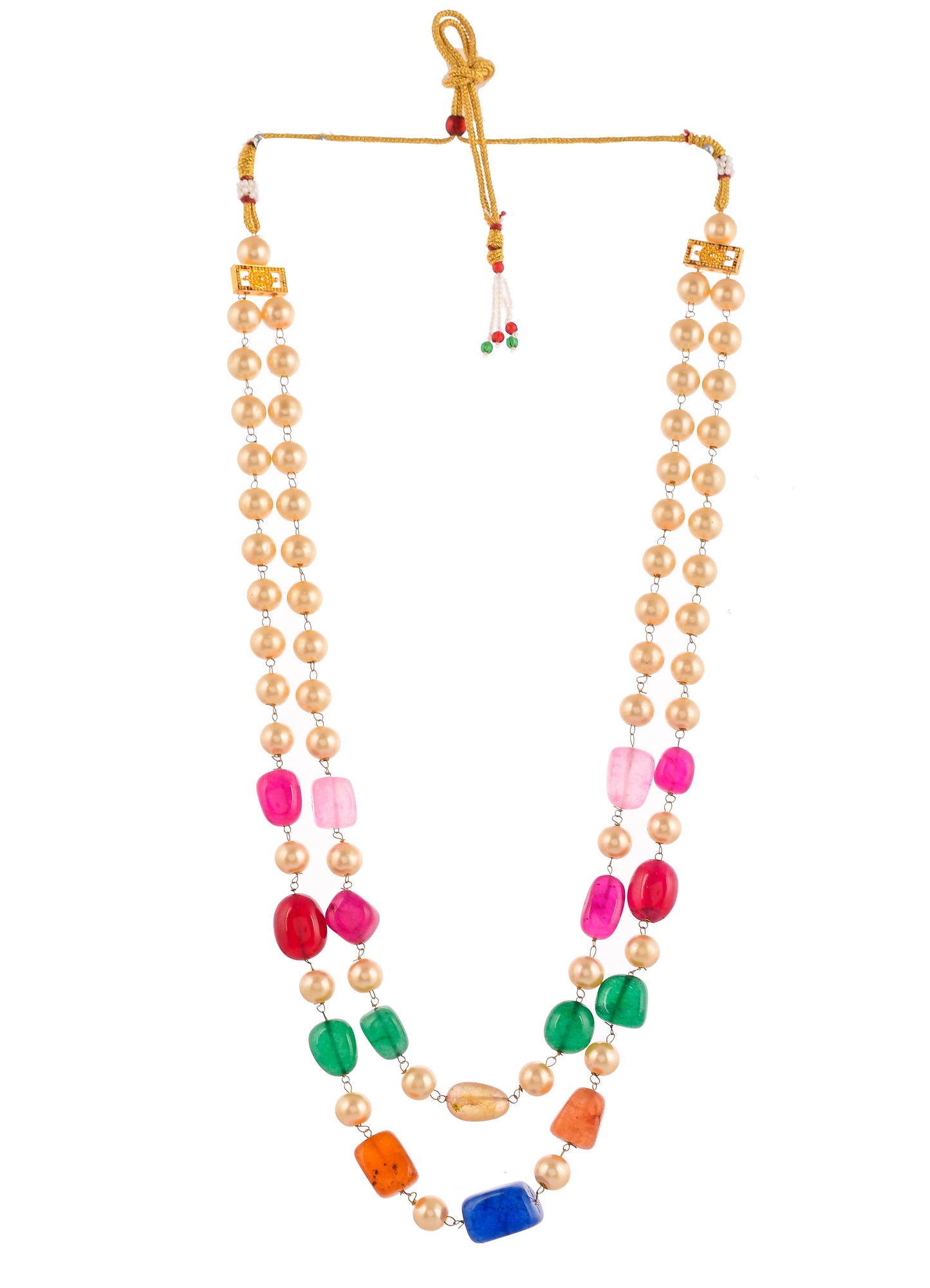 Gold Plated Multi Layer Unisex Necklace