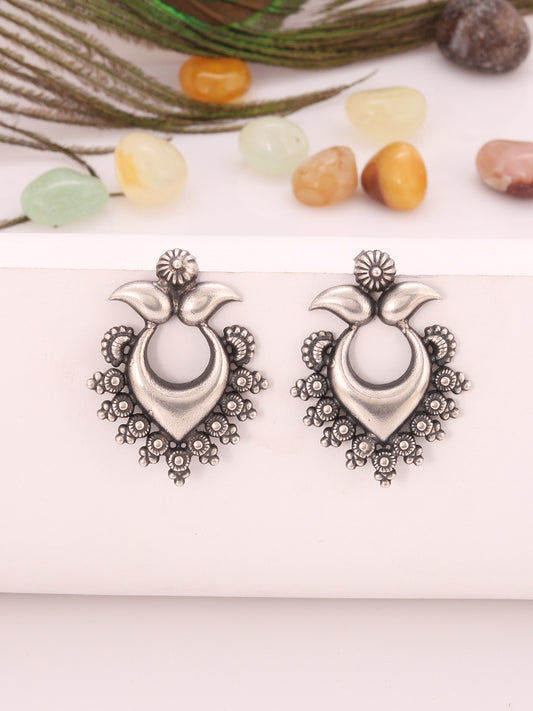 Handmade Sterling Silver Oxidised Earrings for Women Online
