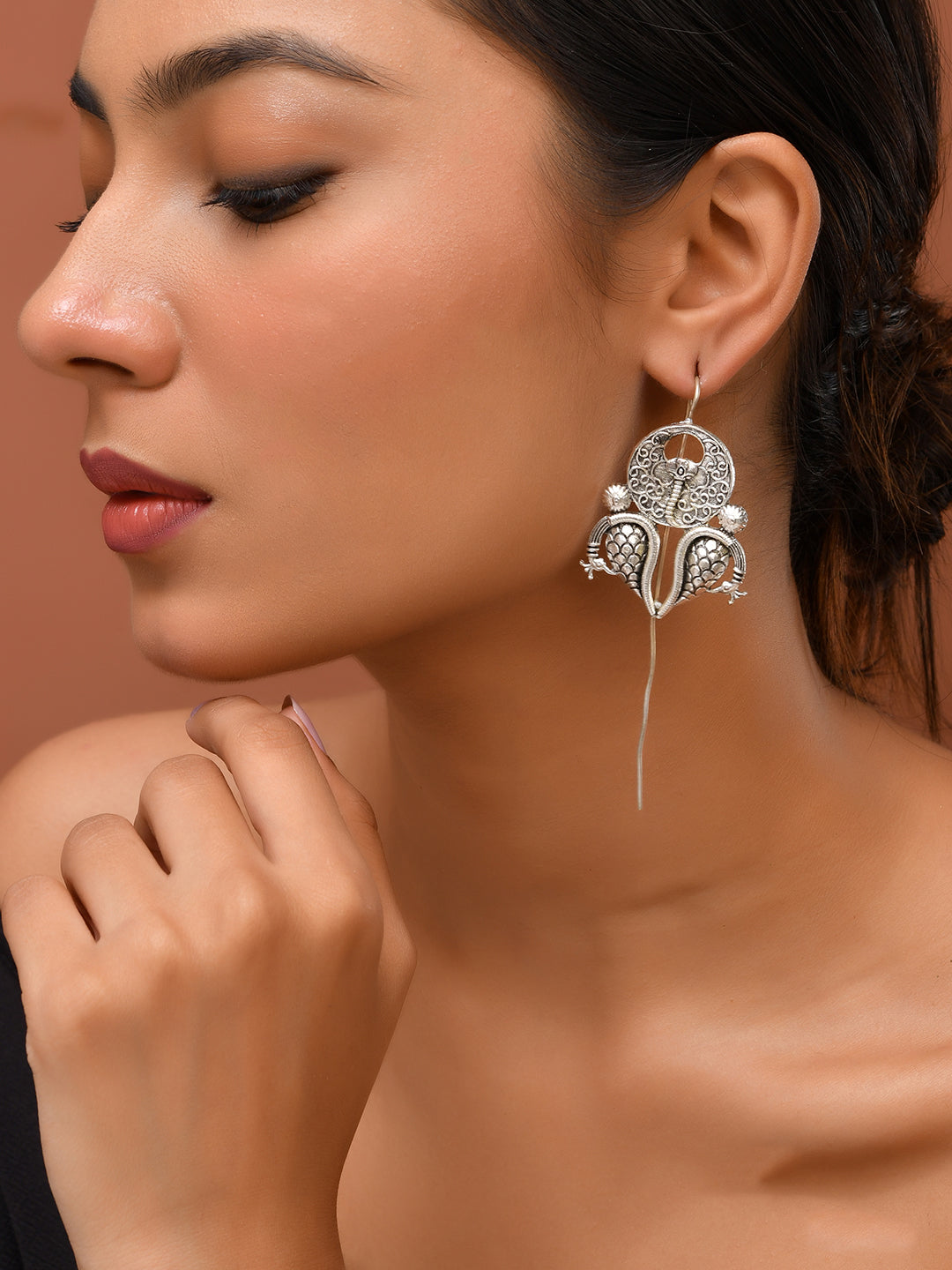 How to Style Summer Floral Dresses with Oxidised Earrings – Complete Guide