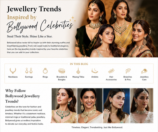 Jewellery Trends Inspired by Bollywood Celebrities | Latest Fashion Jewellery Trends 2026
