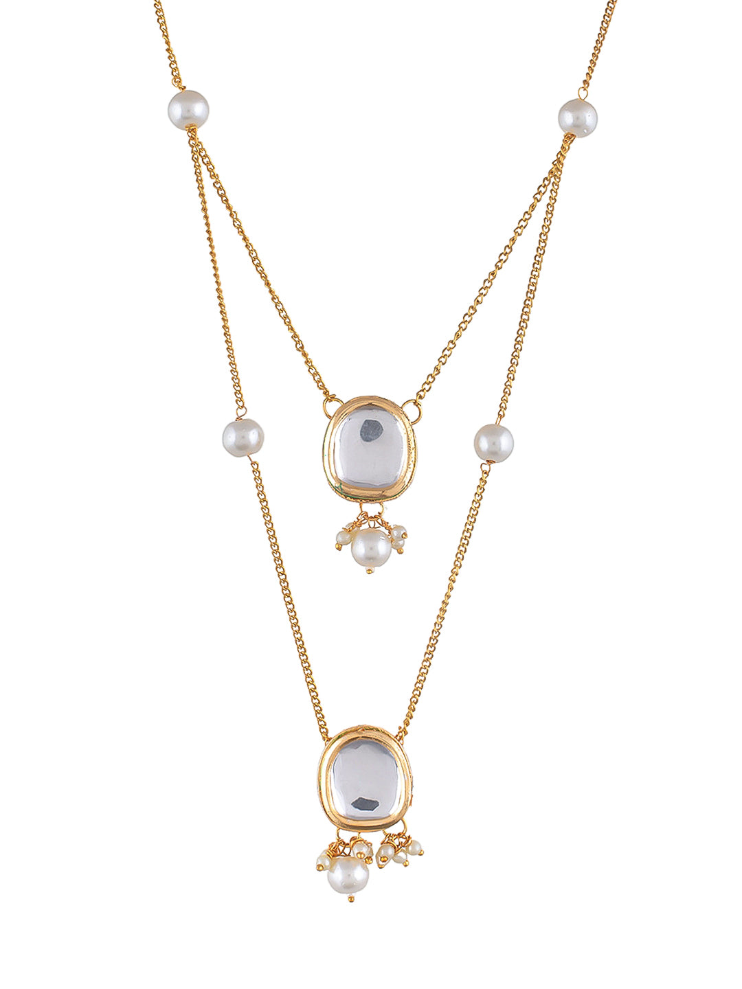 Gold & Pearl Necklace