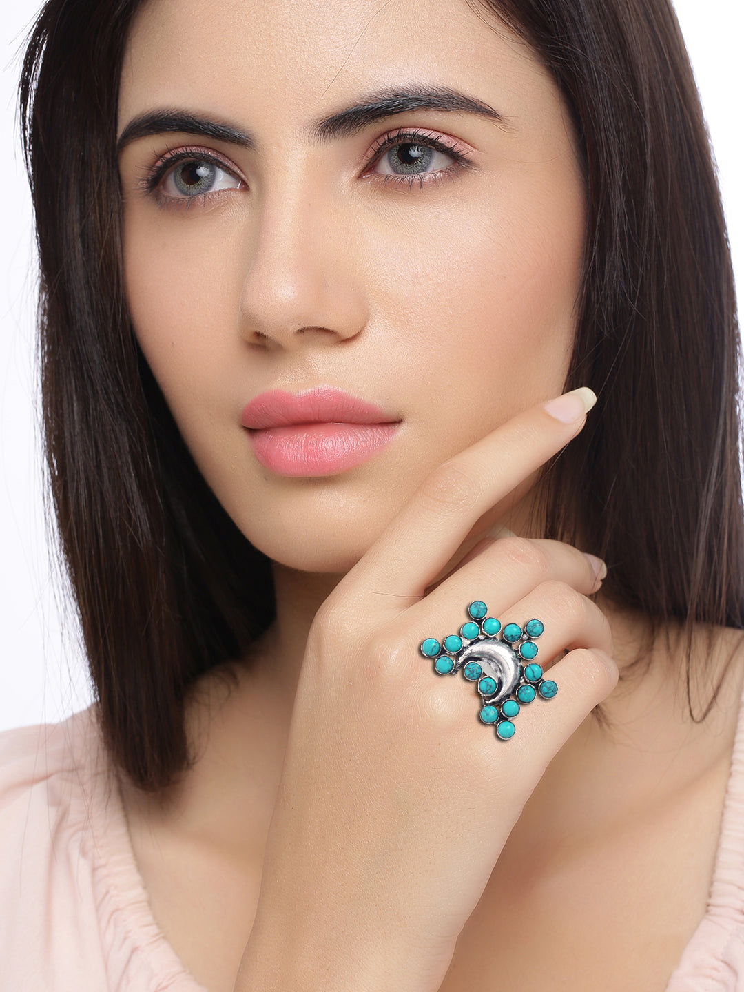 Sterling Silver Turquoise Ring SMR 2690